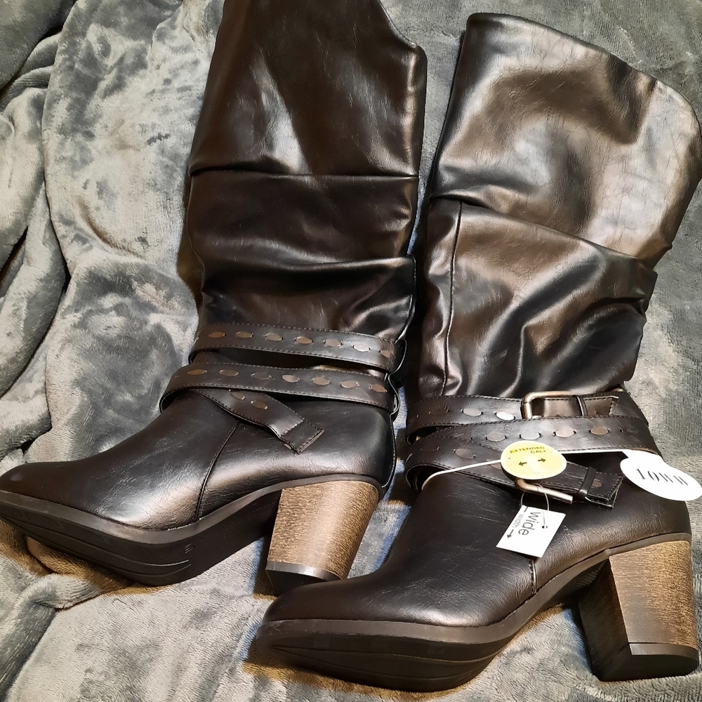 10 WW Bongo Alexis Knee High Boots